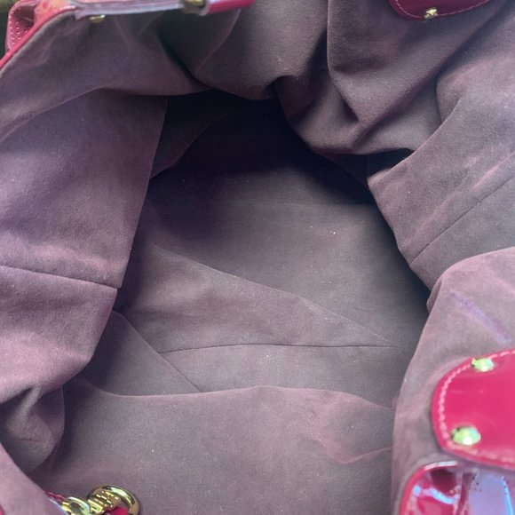 Louis Vuitton Cerise Mahina Patent Leather Surya Bag - Picture 11 of 14